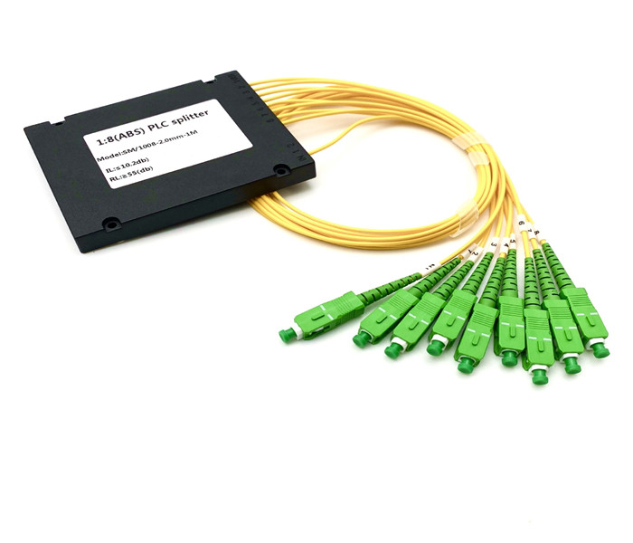 1X8 ABS BOX PLC Splitter